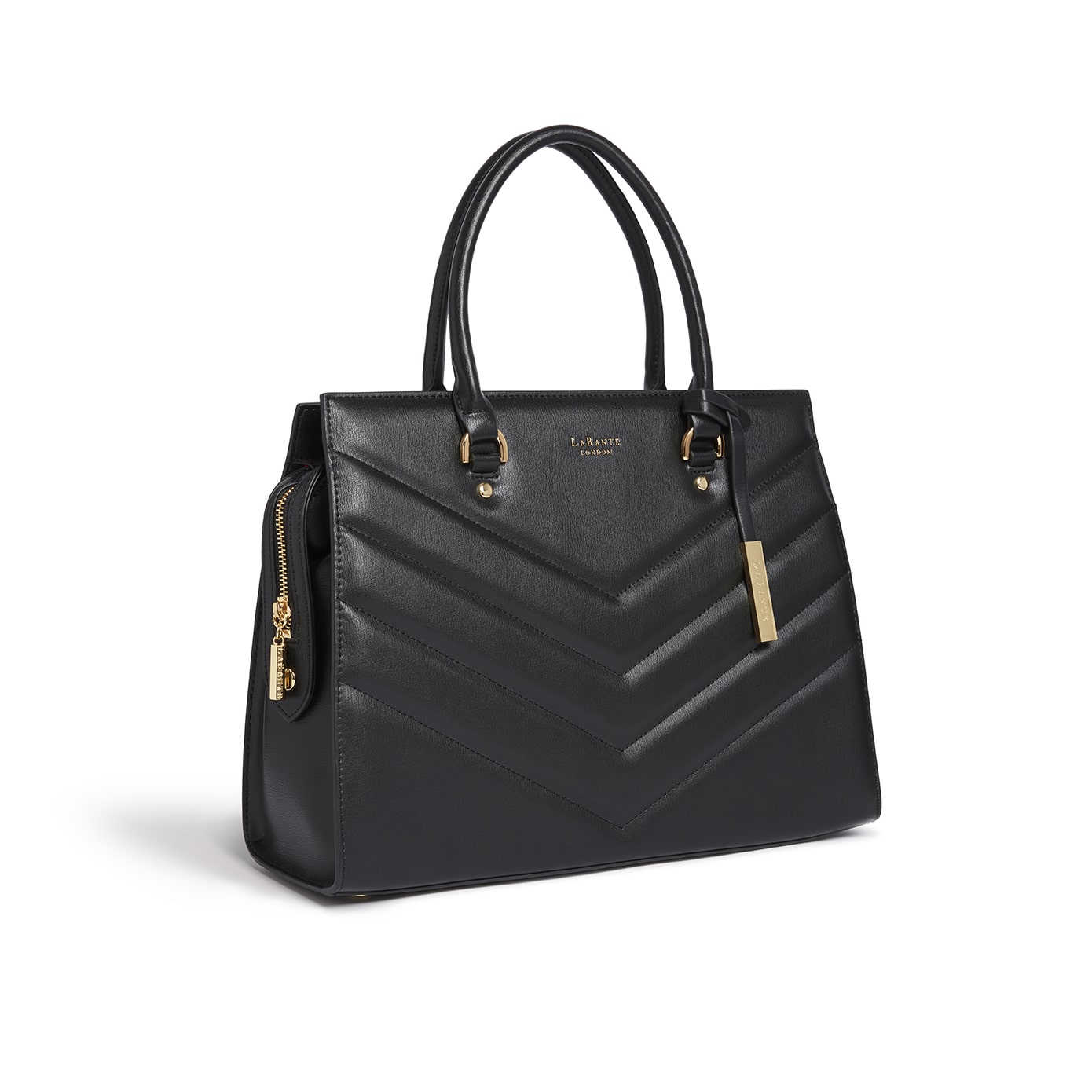 Airlie Black Vegan Laptop Bag
